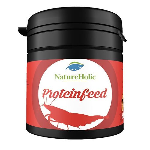 NatureHolic Proteinfeed Garnelenfutter - 30g Sonderpreis da knappes MHD 03/21